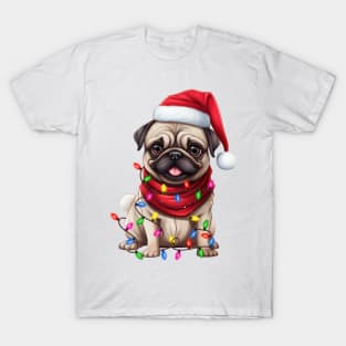 Christmas Pug T-Shirt